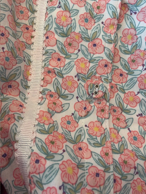 Collared Floral Mini Dress