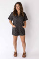 Floral Zip Romper