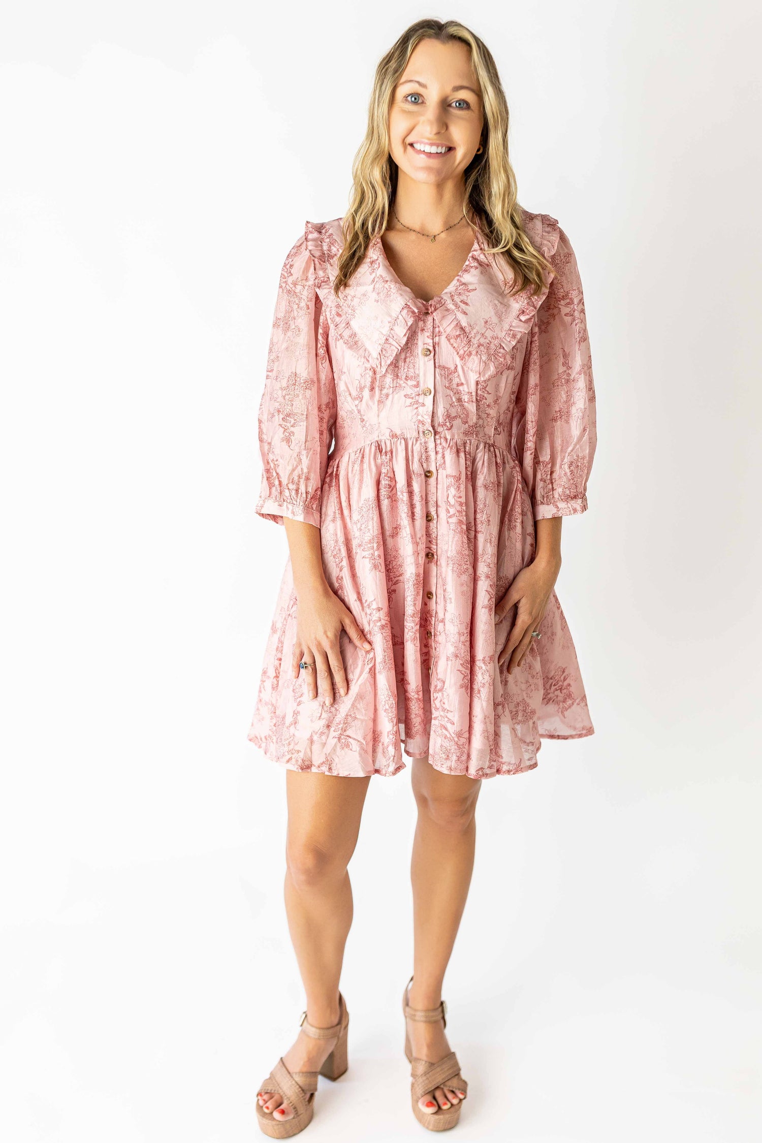 Love Language Floral Dress