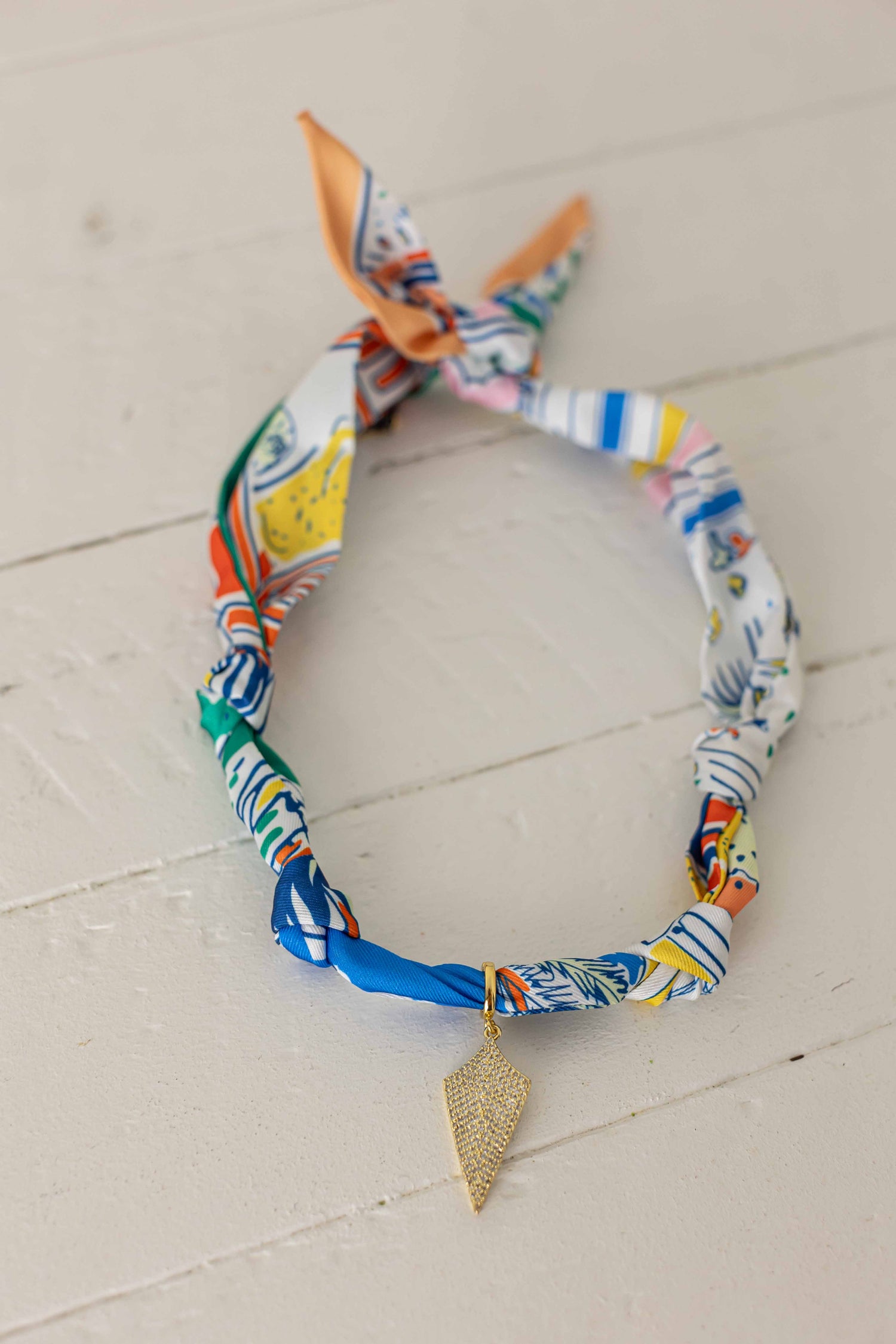Isla Scarf Necklace