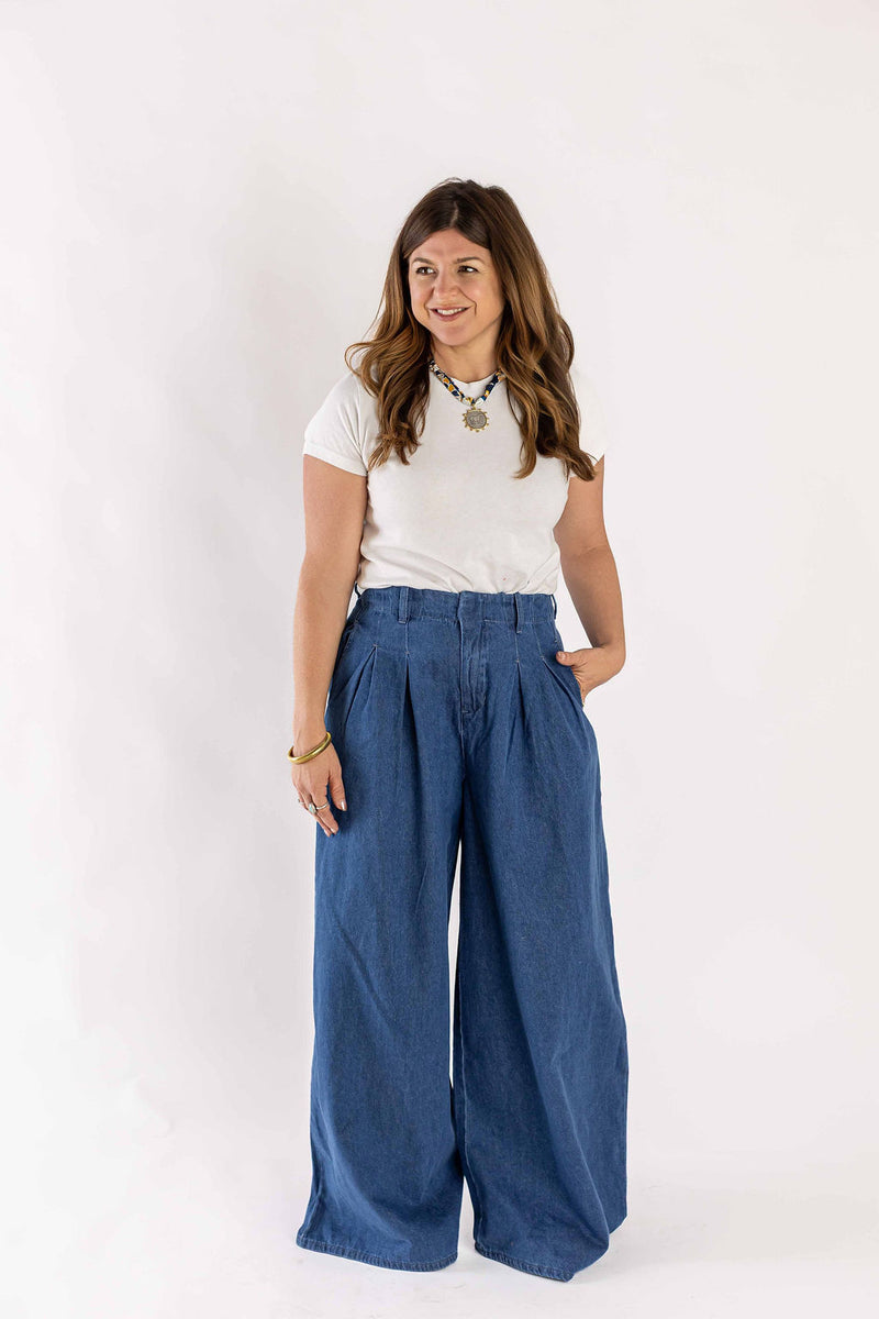 Highland Wide-Leg Jeans